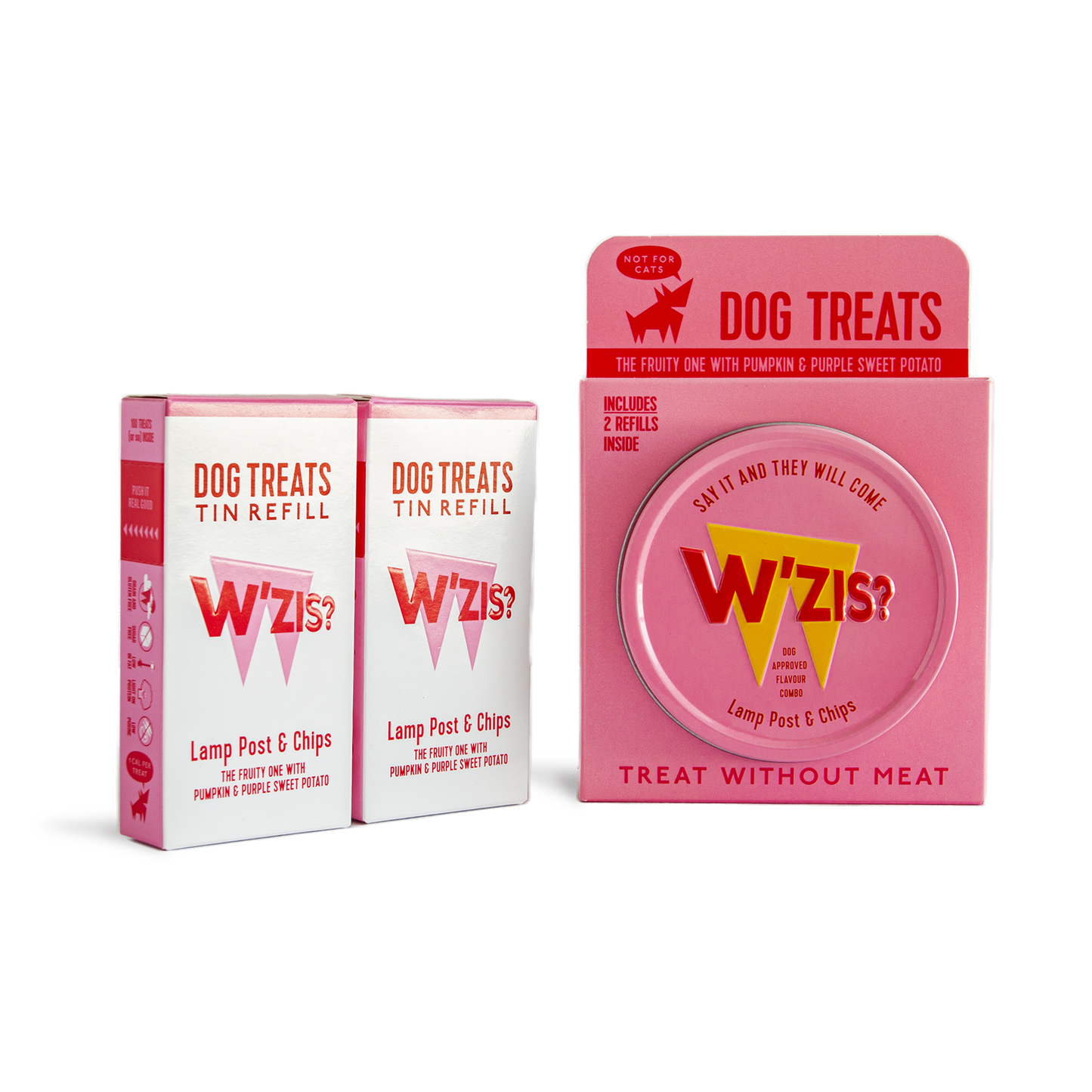 W'ZIS - 純素狗狗零食: 南瓜和紫薯