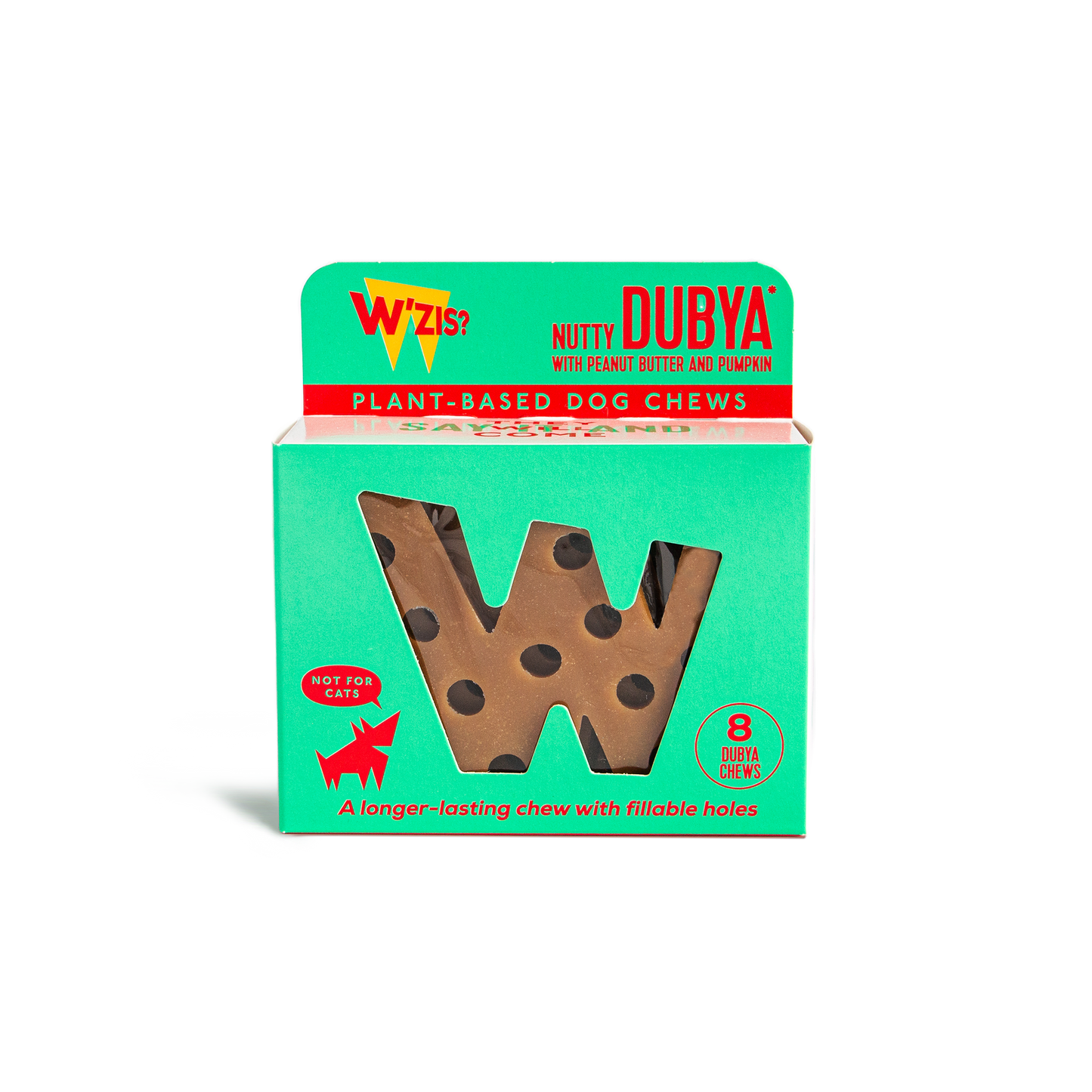 W'ZIS - 純素狗狗咀嚼片 - 堅果口味