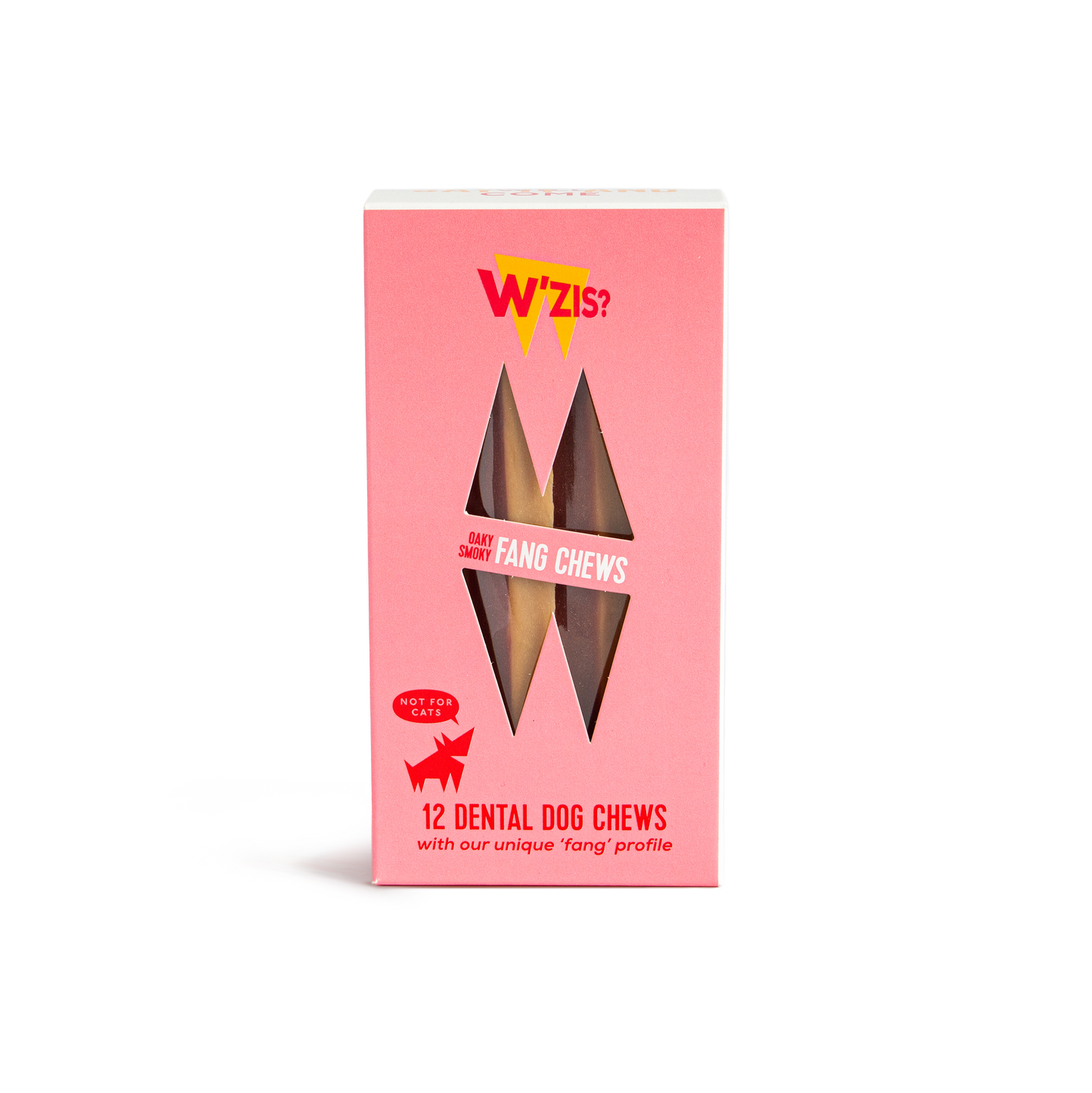 W'ZIS - 純素狗狗潔牙棒 - 煙燻口味