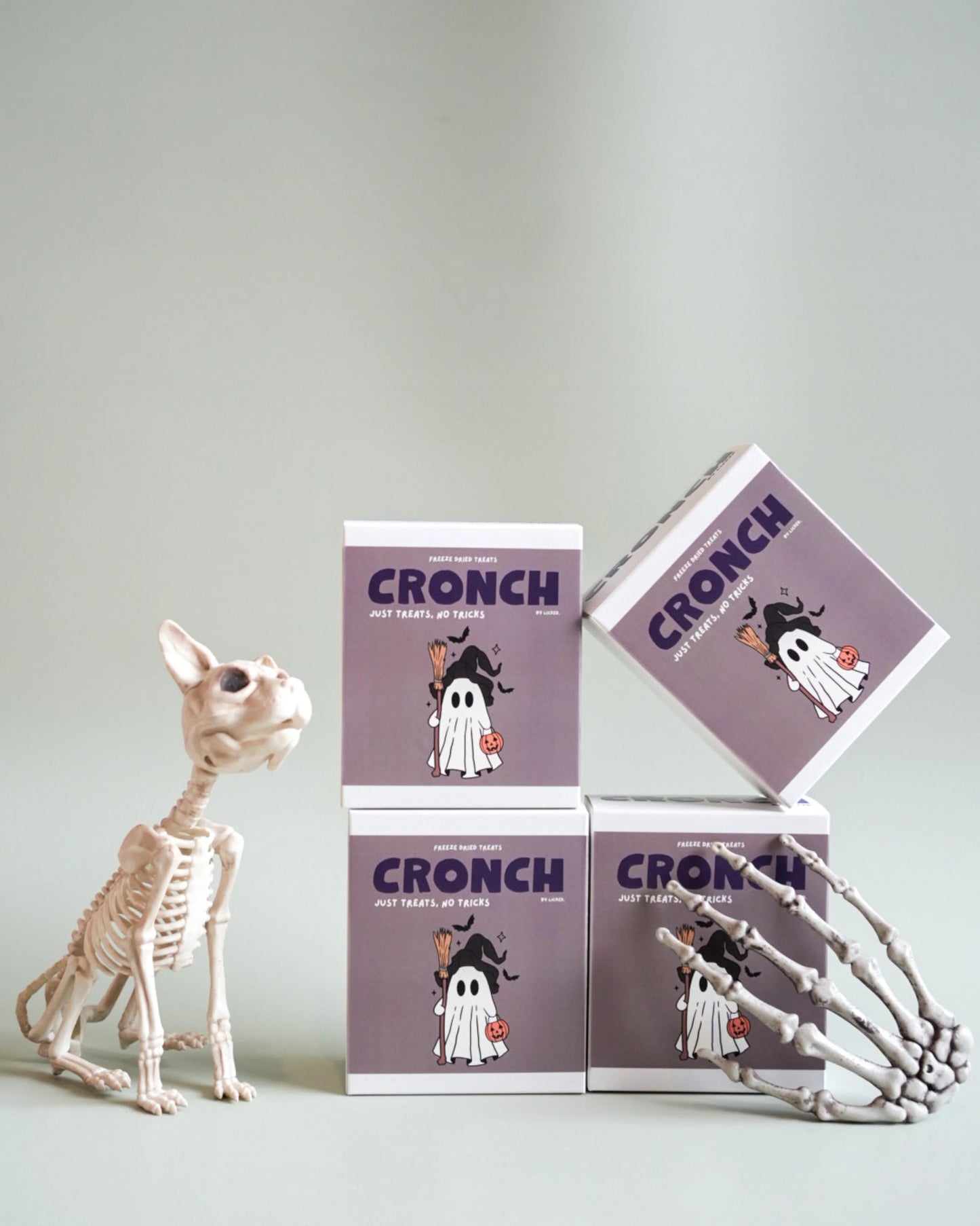 CRONCH by Licked. - 萬聖節主題凍乾零食: 幽靈造形