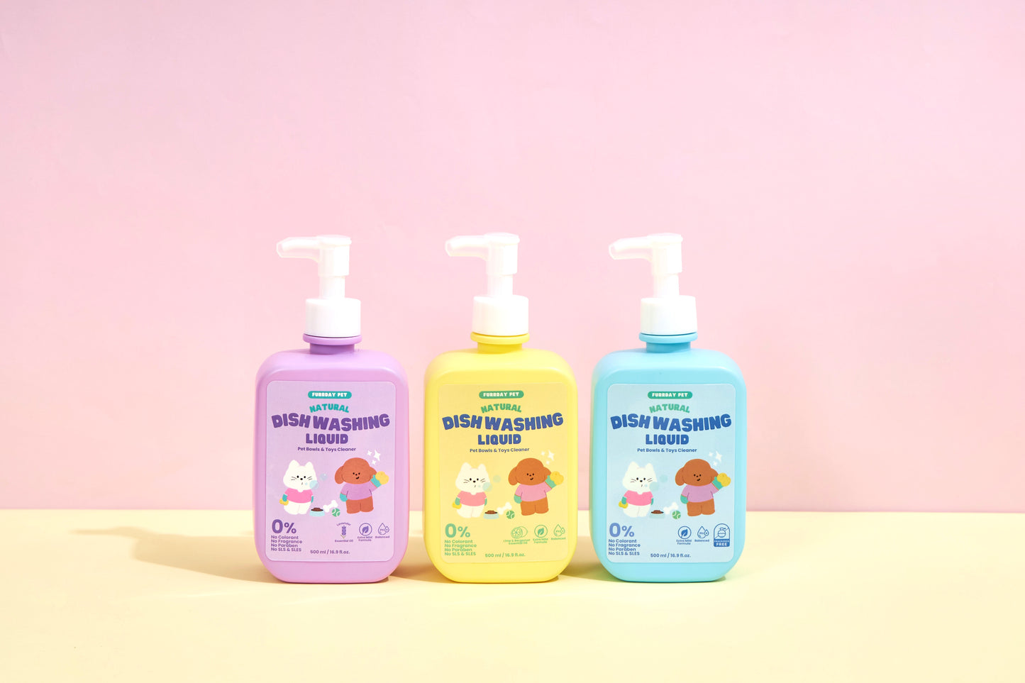 Furrday Pet - 寵物多用途清潔液 無香味 (500ml)