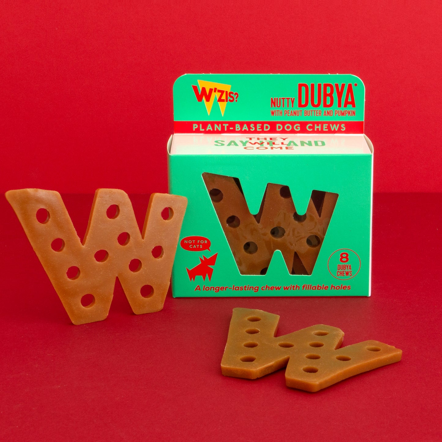 W'ZIS - 純素狗狗咀嚼片 - 堅果口味