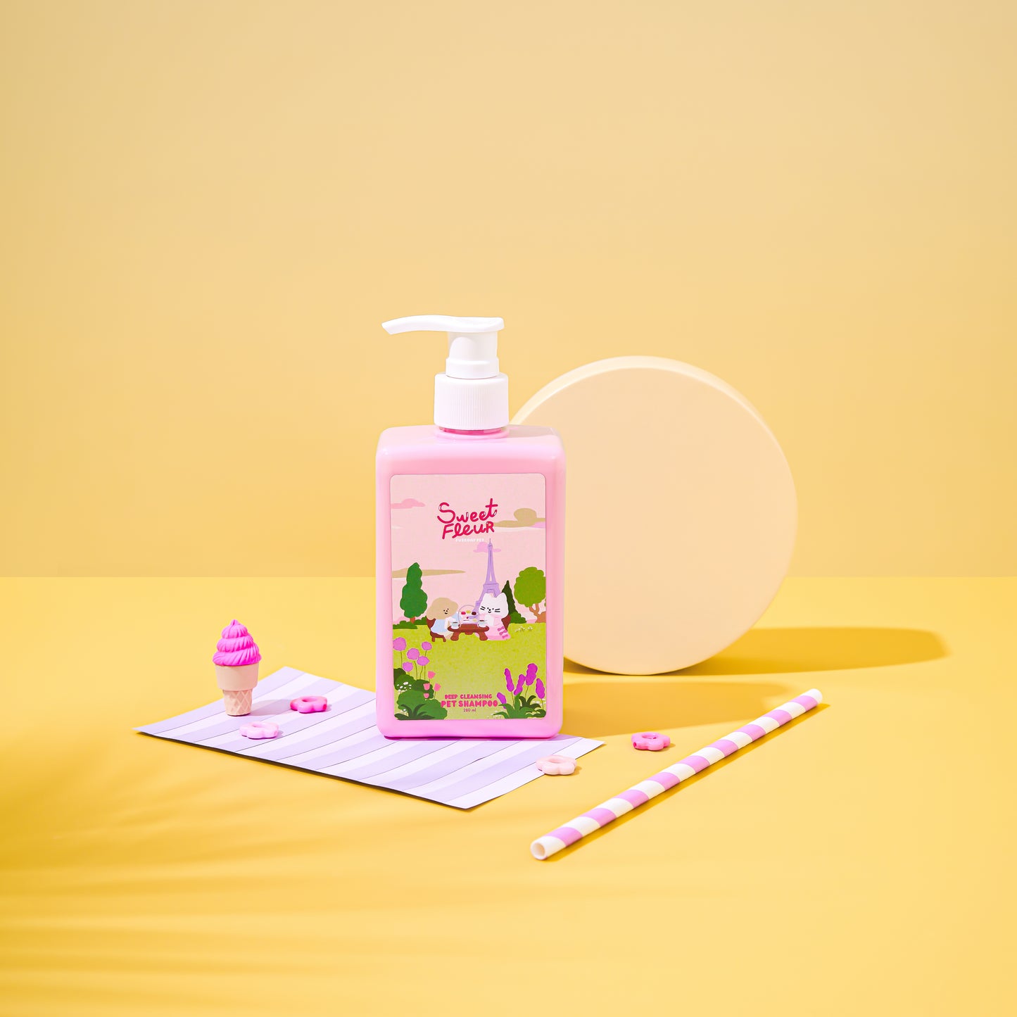 Furrday Pet - 寵物深層清潔沐浴乳 甜蜜花香味 (280ml)
