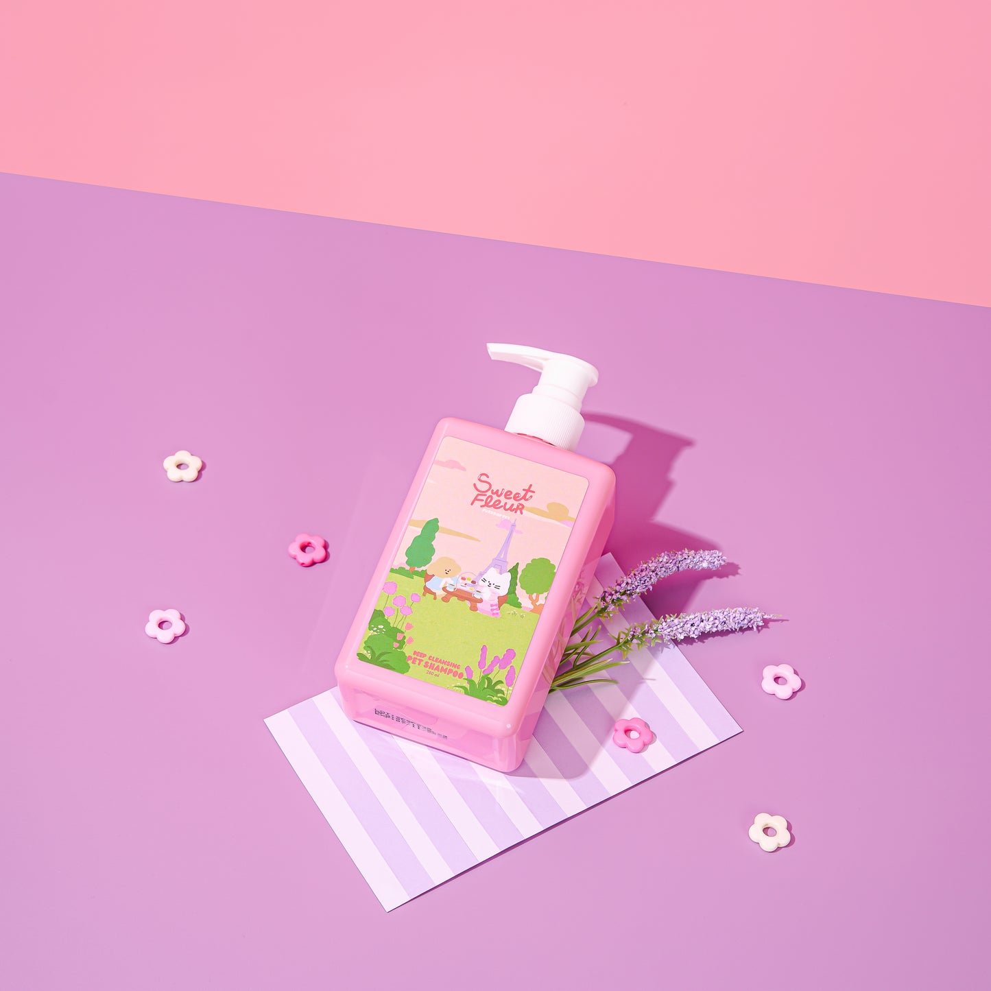 Furrday Pet - 寵物深層清潔沐浴乳 甜蜜花香味 (280ml)