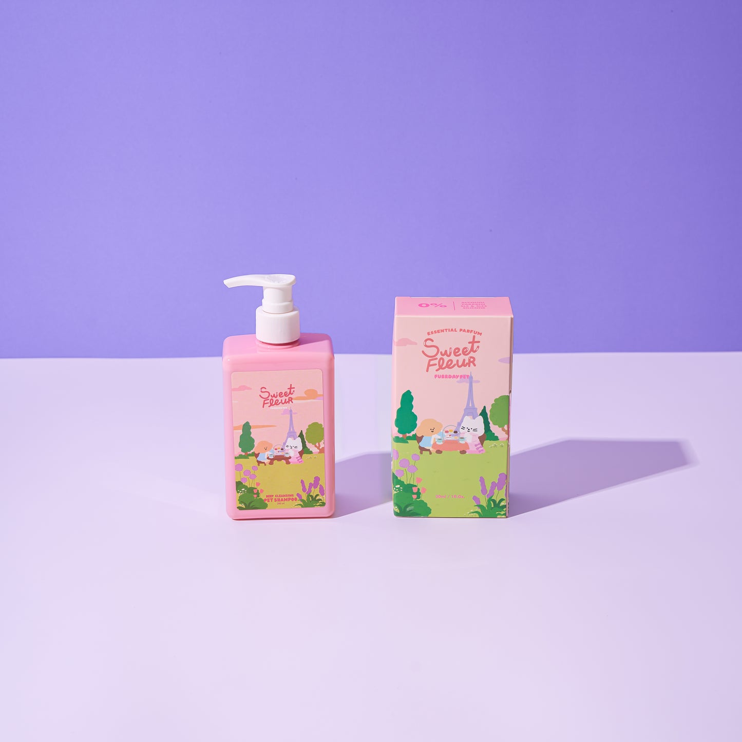 Furrday Pet - 寵物深層清潔沐浴乳 甜蜜花香味 (280ml)