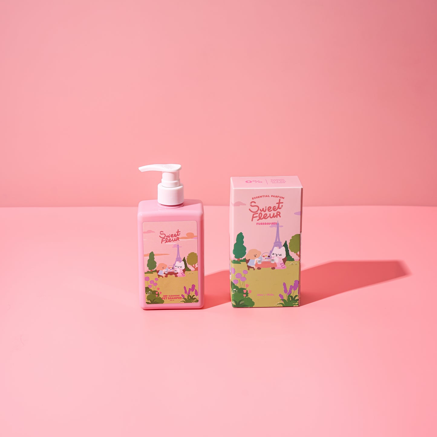 Furrday Pet - 寵物深層清潔沐浴乳 甜蜜花香味 (280ml)