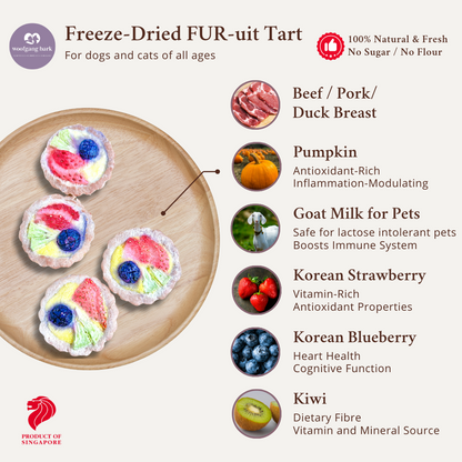 Woofgang Bark - Freeze Dried FUR-uit Tarts