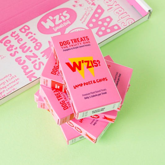 W'ZIS - 純素狗狗零食 口袋便利裝: 南瓜和紫薯