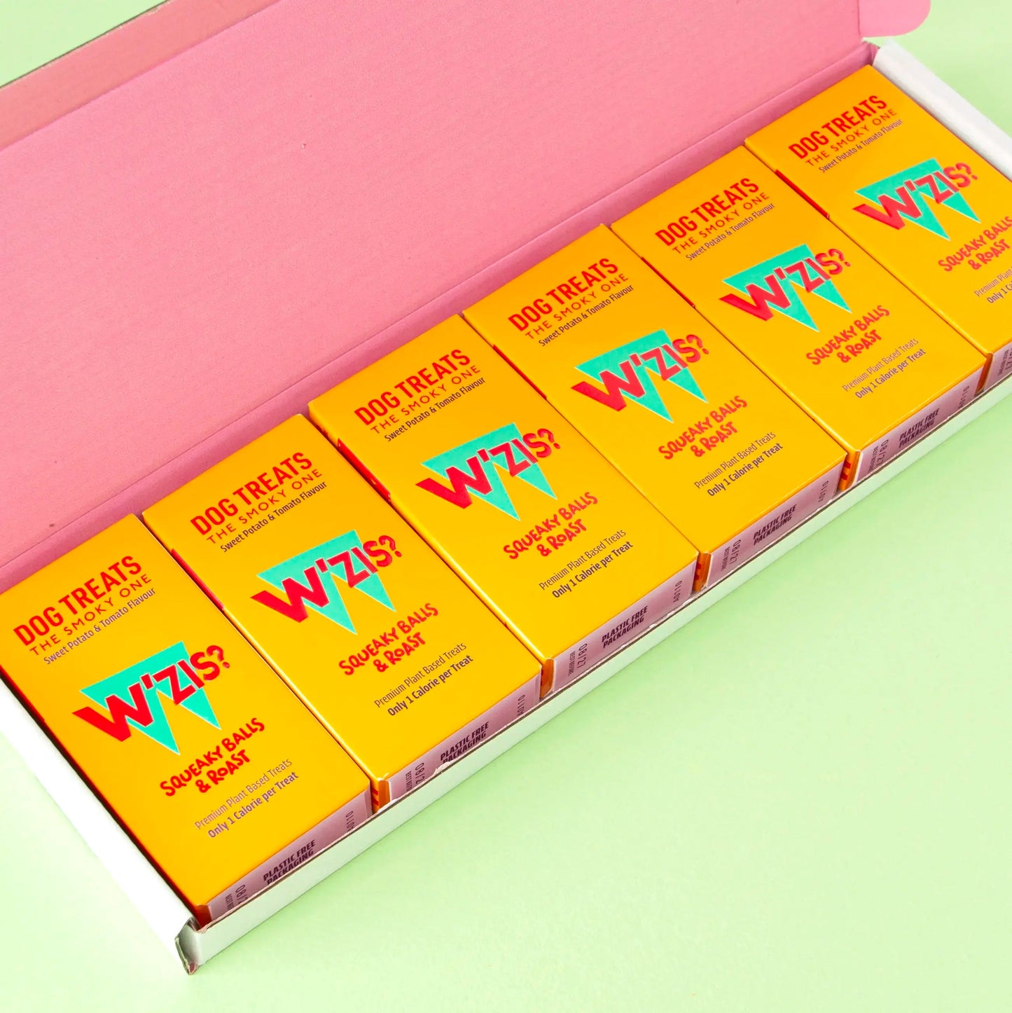 W'ZIS - 純素狗狗零食 口袋便利裝: 番茄和番薯