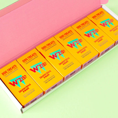 W'ZIS - 純素狗狗零食 口袋便利裝: 番茄和番薯