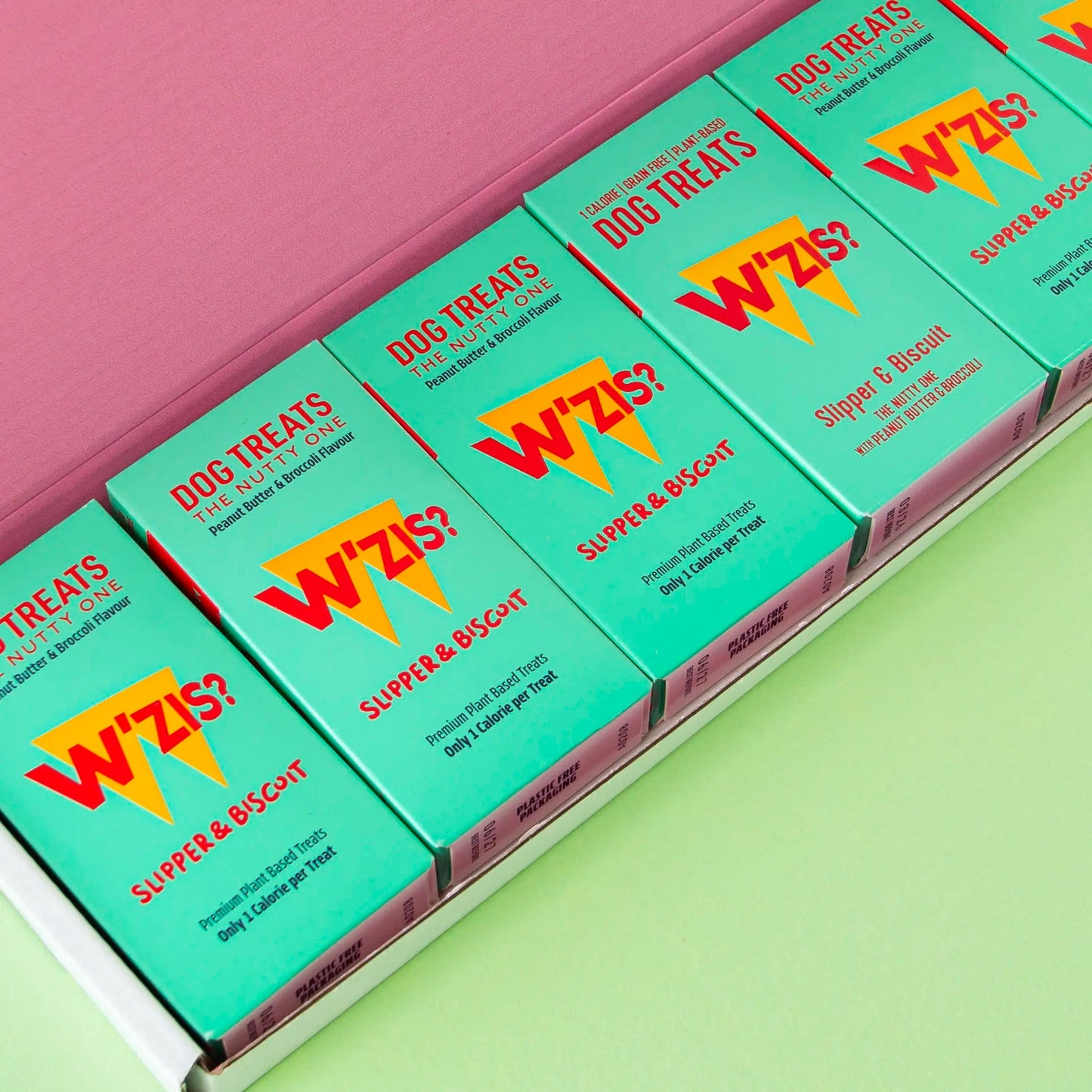 W'ZIS - Grab&Go: Slipper & Biscuit (Peanut Butter & Broccoli)