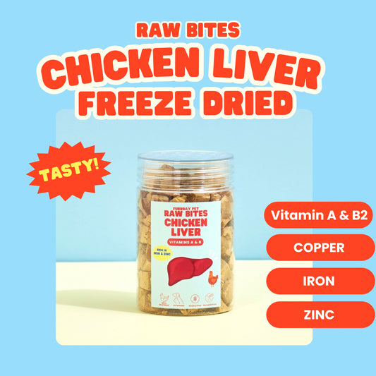 Furrday Pet - Freeze Dried Raw Bites: Chicken Liver