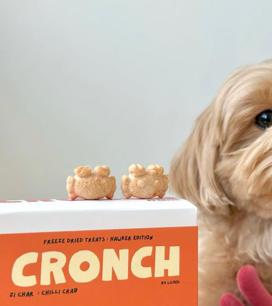 CRONCH by Licked. - 新加坡辣椒蟹造形凍乾零食