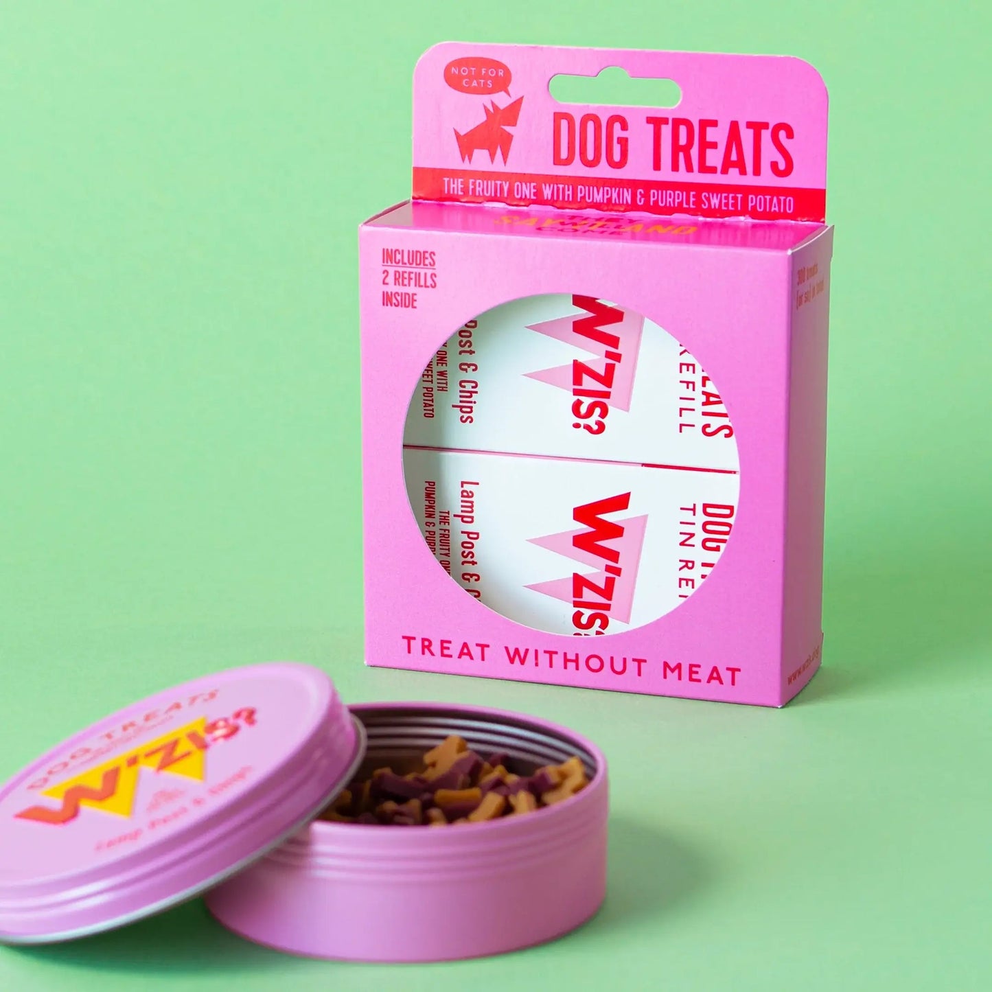 W'ZIS - 純素狗狗零食: 南瓜和紫薯