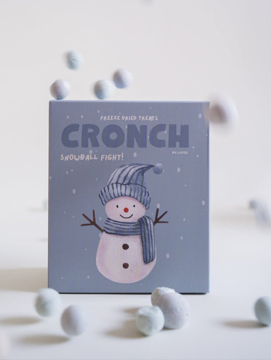 CRONCH by Licked. - 聖誕節主題凍乾零食: 雪球造形