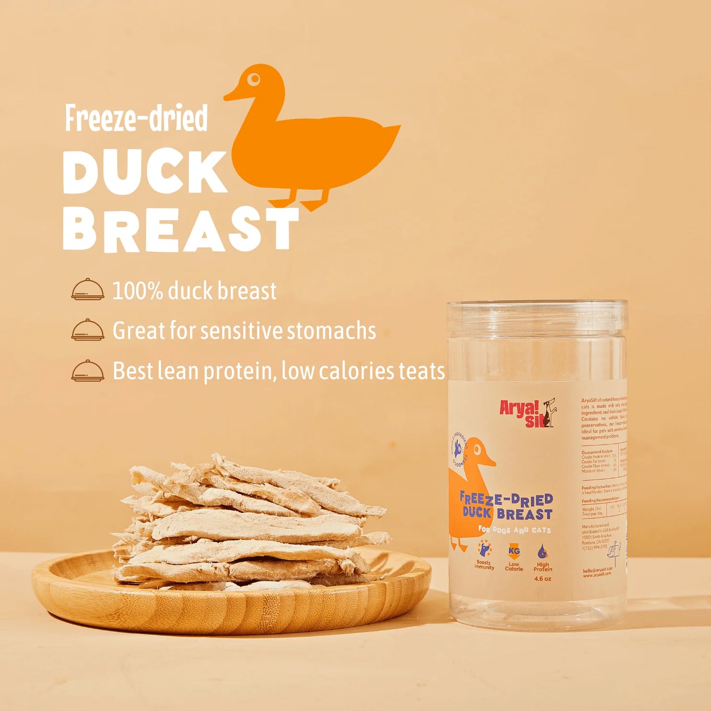 Arya Sit - Freeze-dried Duck Breast